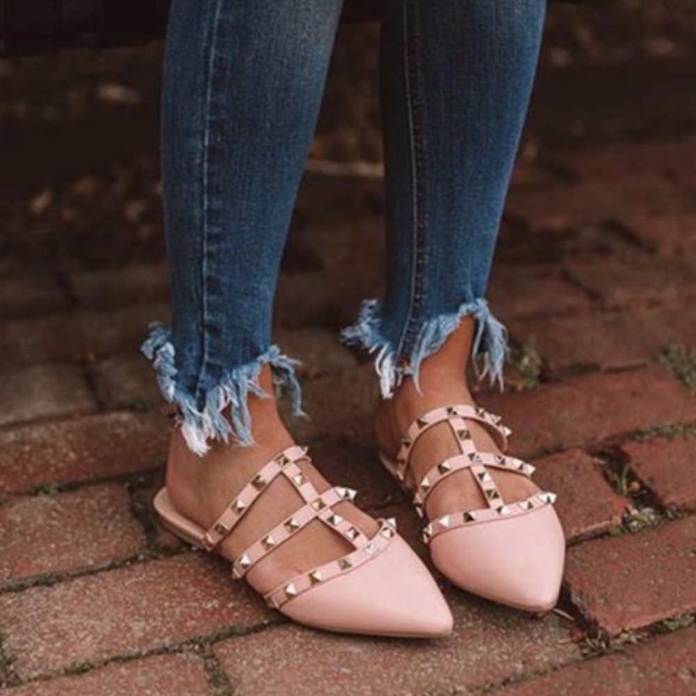 MUST HAVE Stud Flats  - BLUSH - Picture 3 of 4